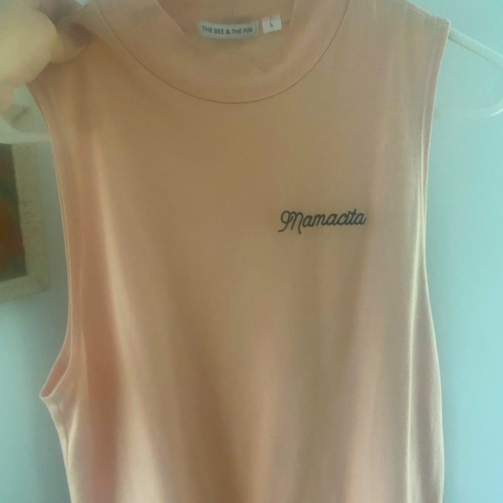Bee and the Fox sleeveless “mamacita” turtleneck